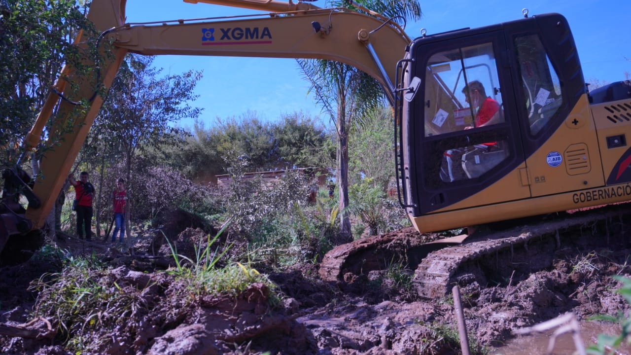 Obras viales se llevan a cabo en  varios puntos del departamento