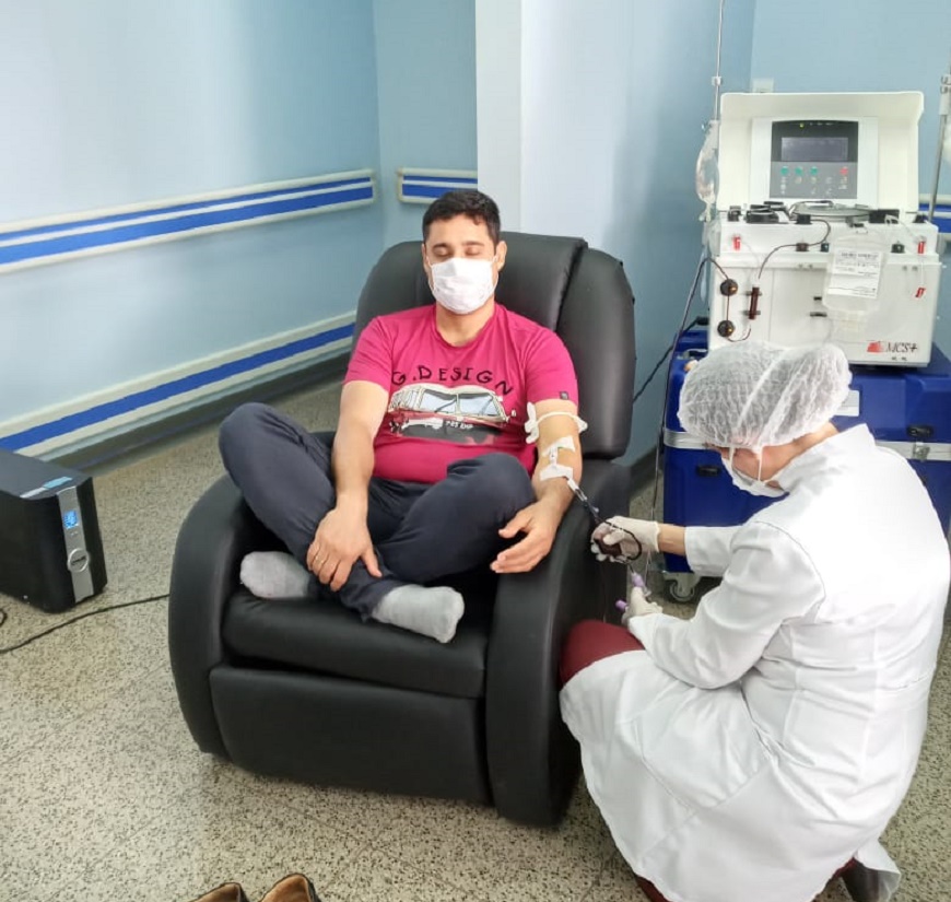 Resultados preliminares del  tratamiento con plasma son favorables