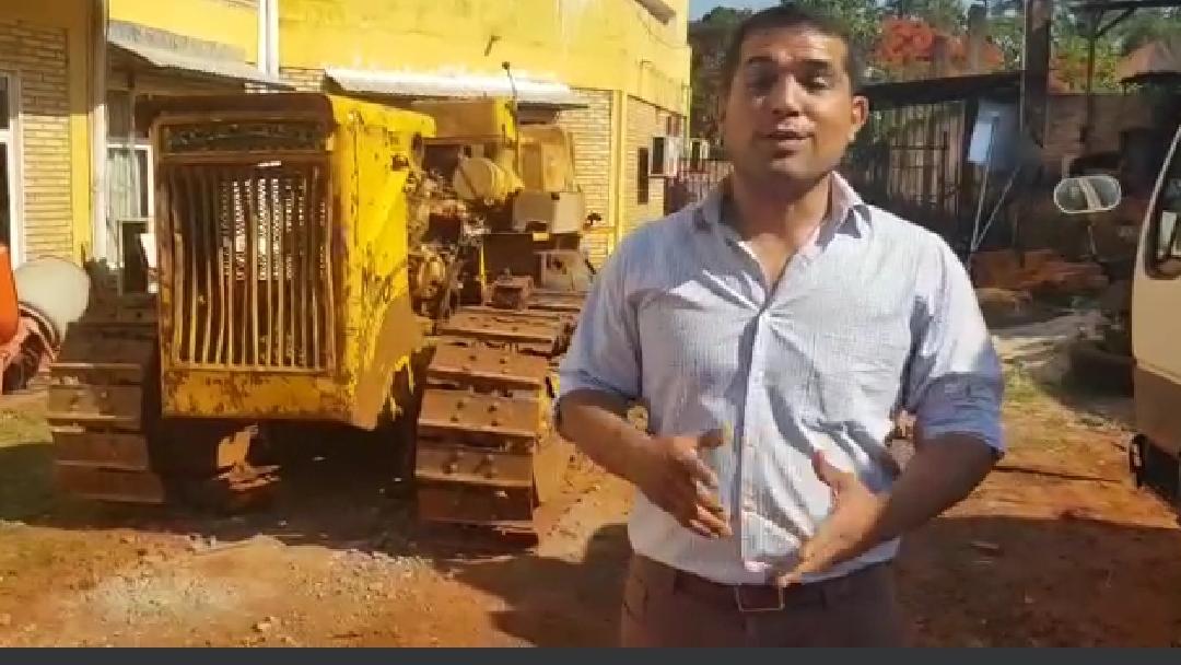 Godoy no remite informe sobre topadora