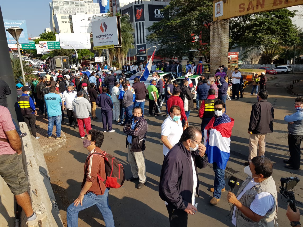 Trabajadores se manifestaron en  Ciudad del Este a lo largo del año