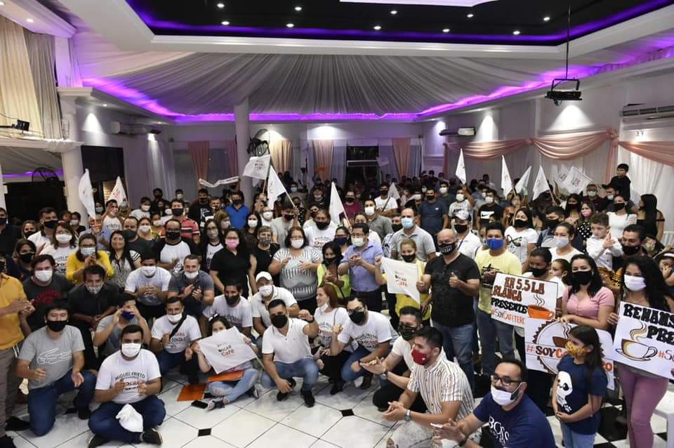 Oscar “Café” González lanzó  su candidatura a concejalía