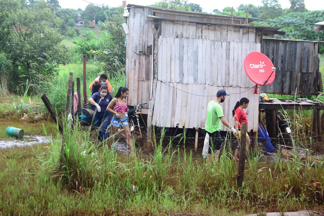 Familias del barrio 23 de octubre son las más afectadas por inundaciones