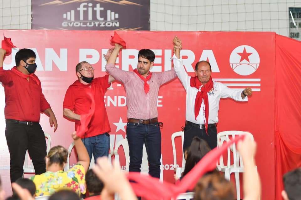 Juan Marcel Pereira insiste que  su candidatura es indeclinable