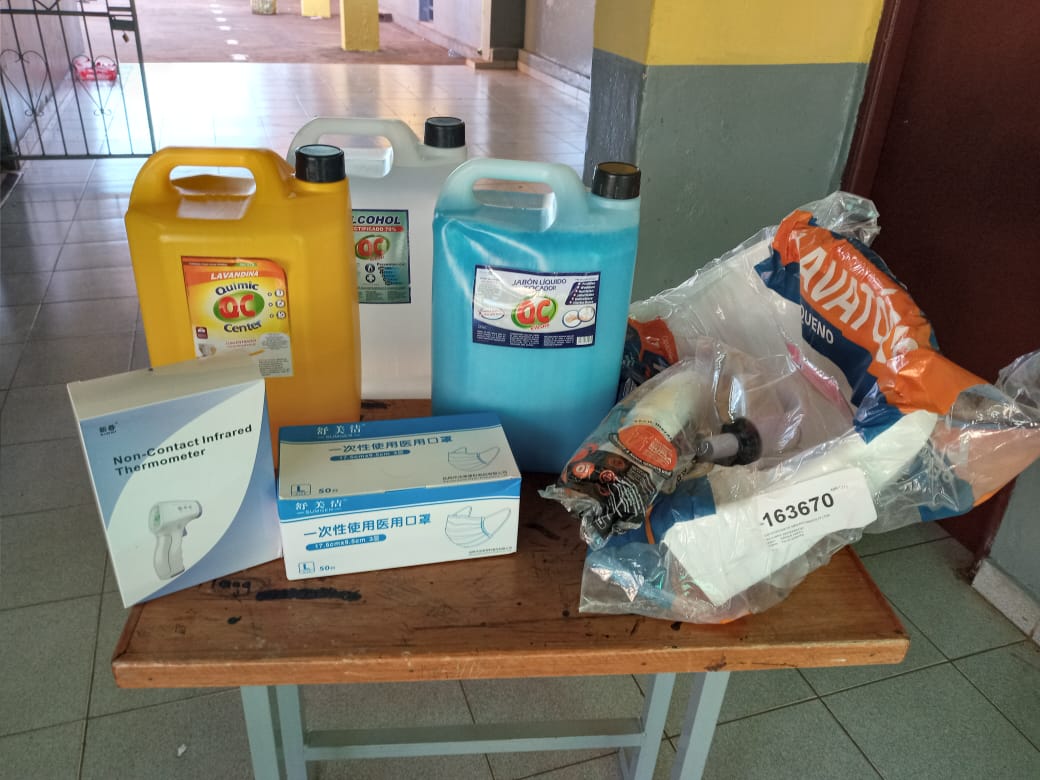 Instituciones recibieron ínfimo  kit de insumos contra el covid