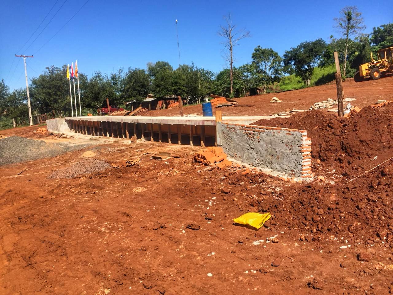 Reportan auspicioso avance de obras de acceso del Corredor de Exportación