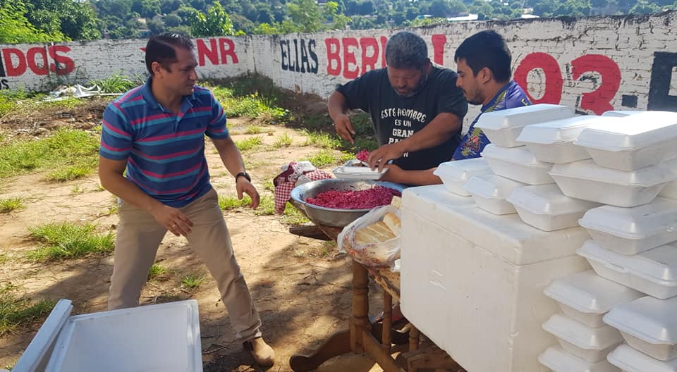 Elías Bernal promovió nueva jornada del “Tatakua republicano” solidario
