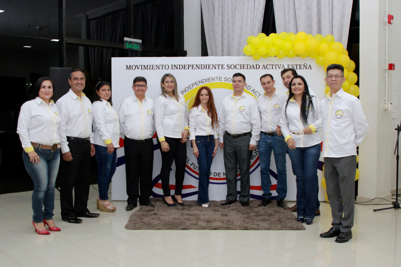 Movimiento Sociedad Activa Esteña lanzó sus candidaturas