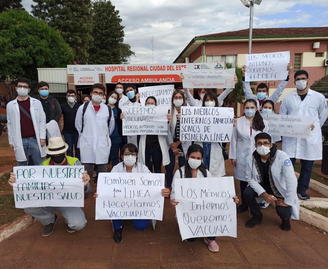 FACISA-UNE aislada: solo internos de dos privadas recibirán vacunas anticovid