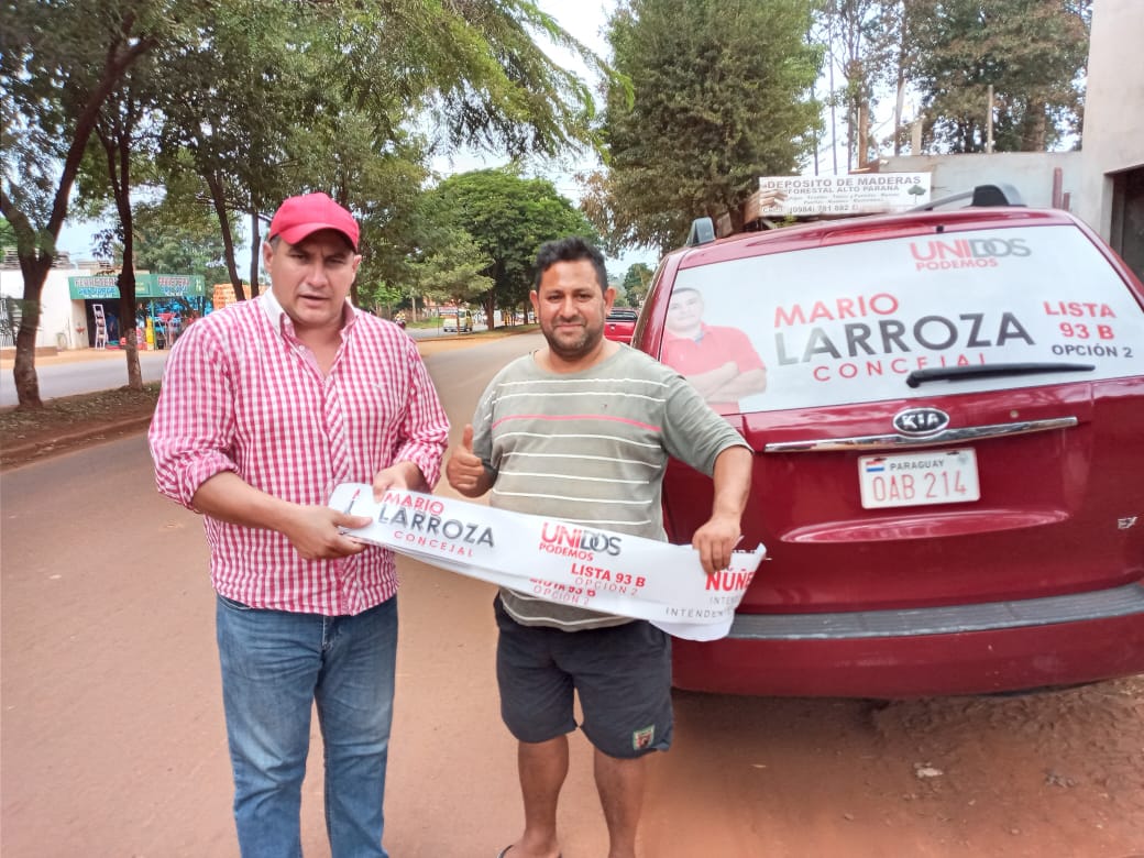 Mario Larroza confía en que la ciudadanía buscará renovación en la Junta Municipal