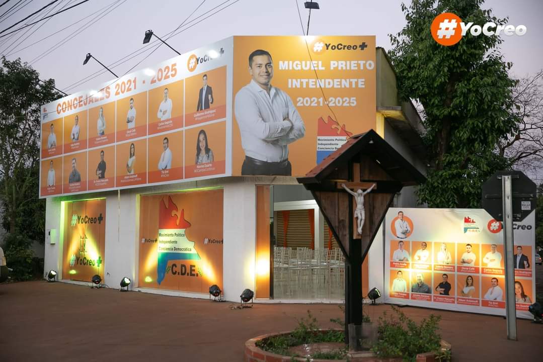 Miguel Prieto inaugura puesto de comando y habla de campaña sucia