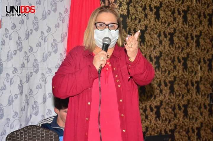 Antoliana Lezcano dice que victoria de Unidos Podemos será para beneficio de la gente