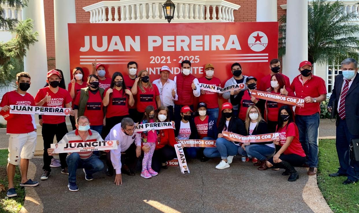 Juancito Pereira pide el respaldo para producir el verdadero cambio en CDE