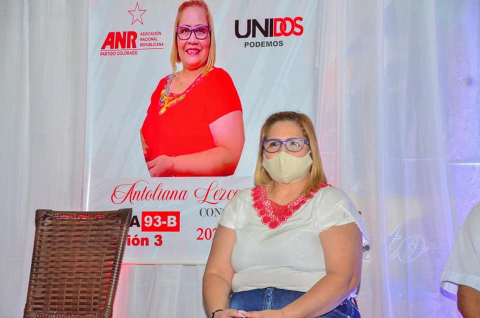 Antoliana Lezcano pide confiar en su persona para renovar la clase política