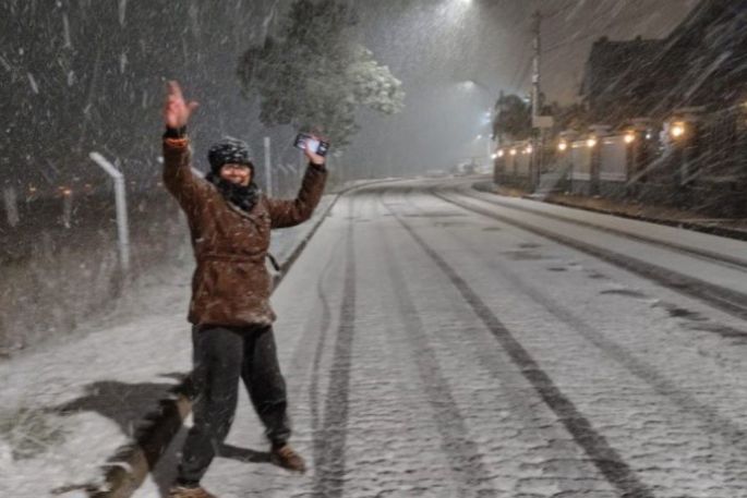 Brasil vivió una nevada histórica con temperaturas bajo cero en el sur del país