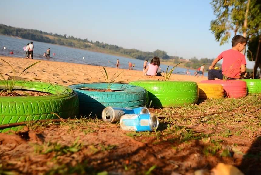 Instan a no arrojar residuos en Costanera Ñande Renda