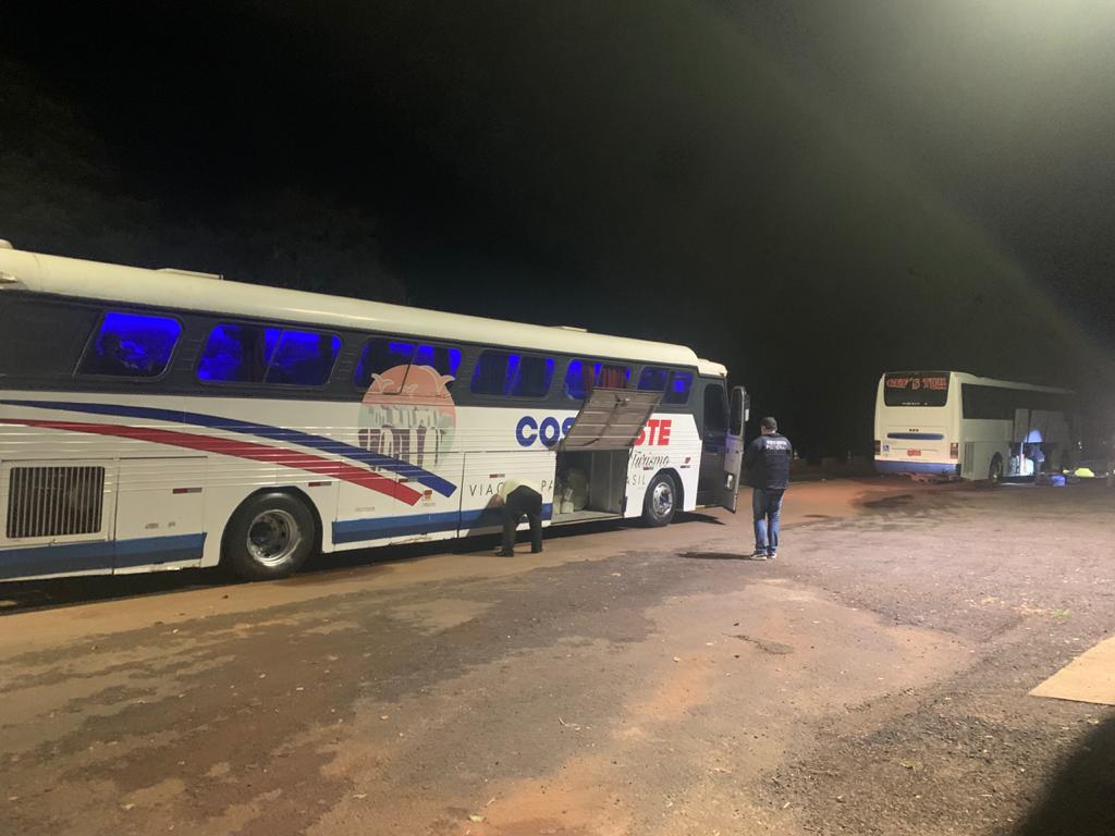 Requisan en Foz de Yguazú cinco buses con mercadería compradas en CDE