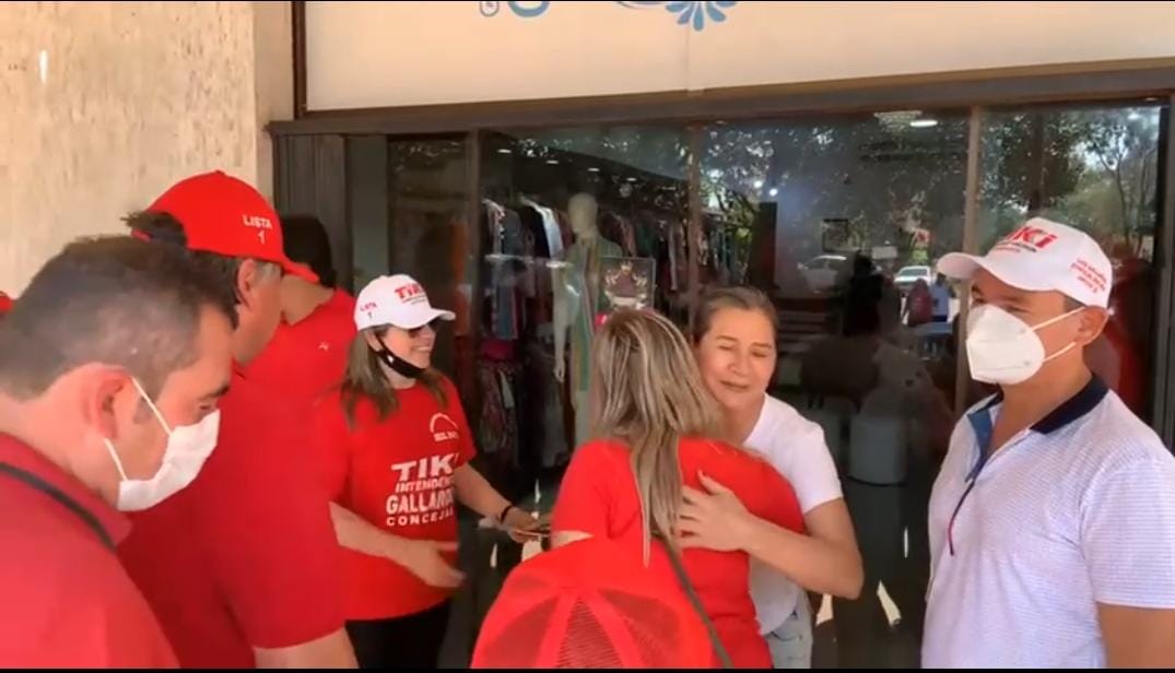 Esposa del exintendente Miguel Medina apoya la candidatura de “Tiki” González