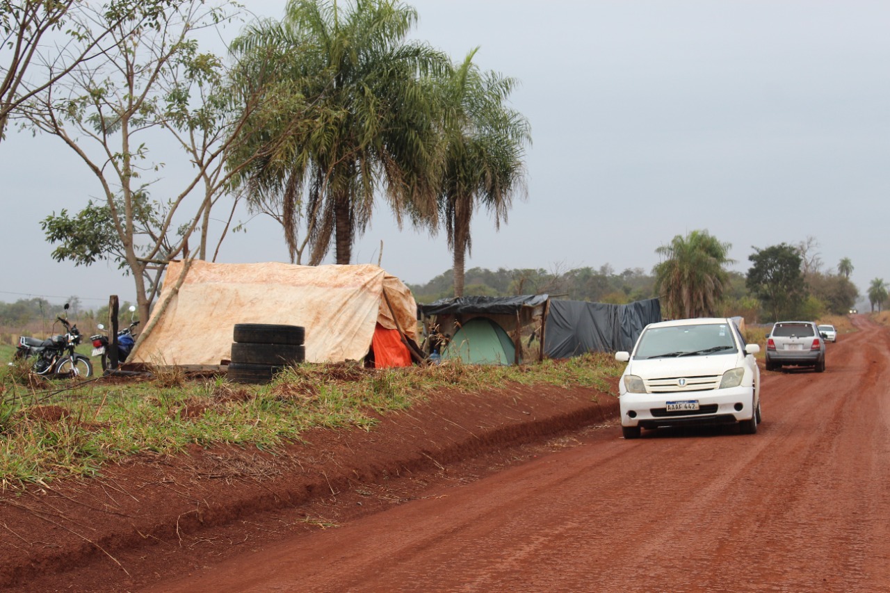 Invasores sostienen que inmueble del km 14 Monday es terreno municipal