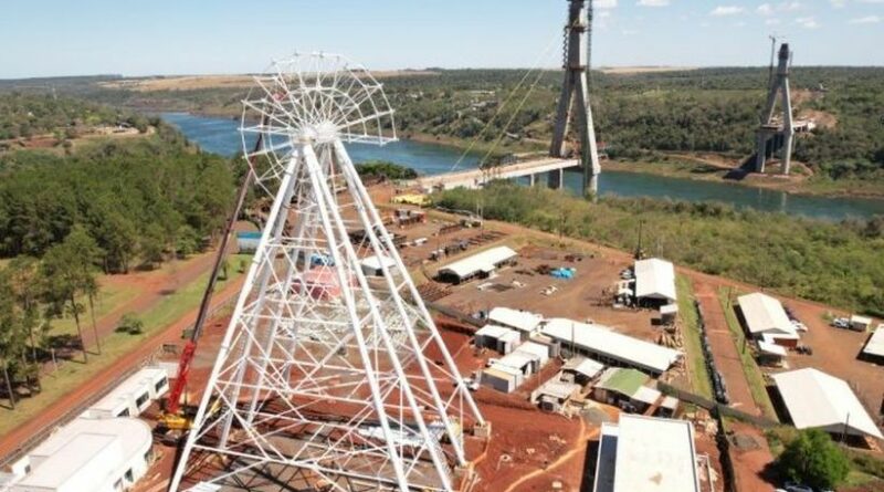 Construyen una rueda gigante de 88 metros de altura en la triple frontera