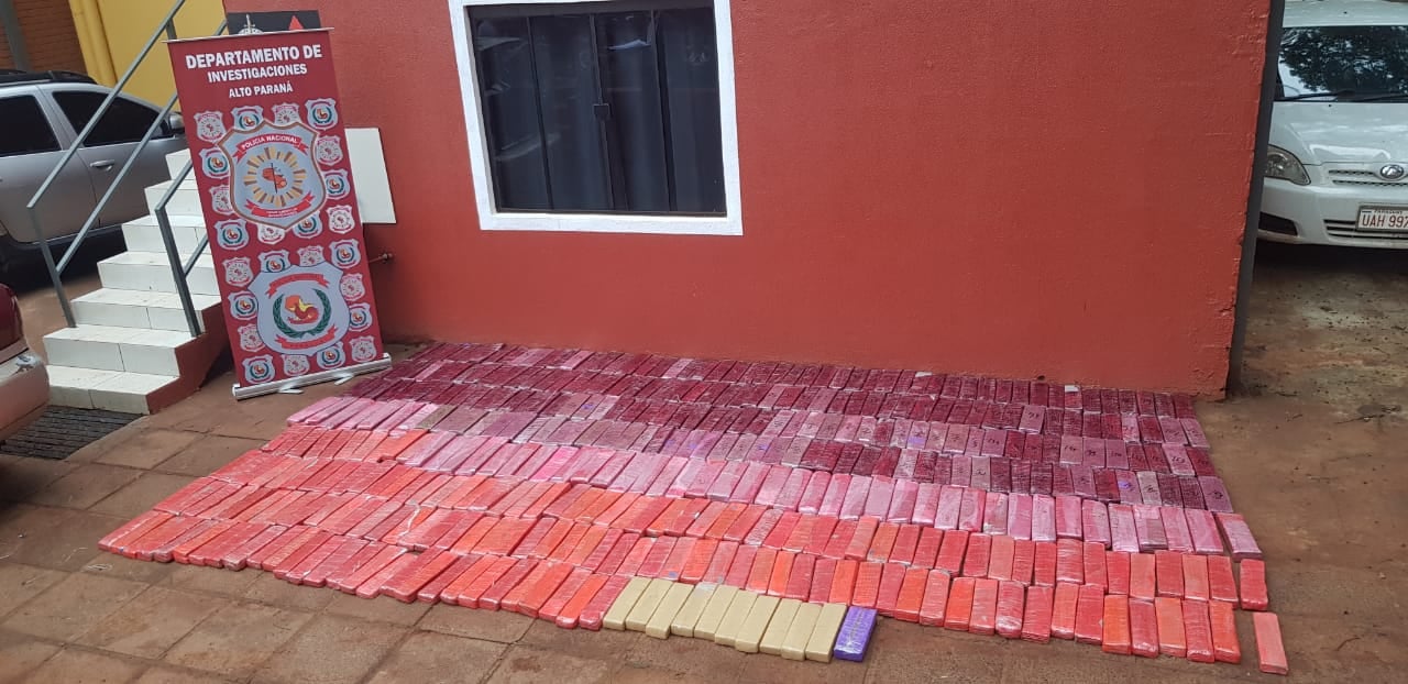 Imputan a joven detenido con 265 kilos de marihuana prensada