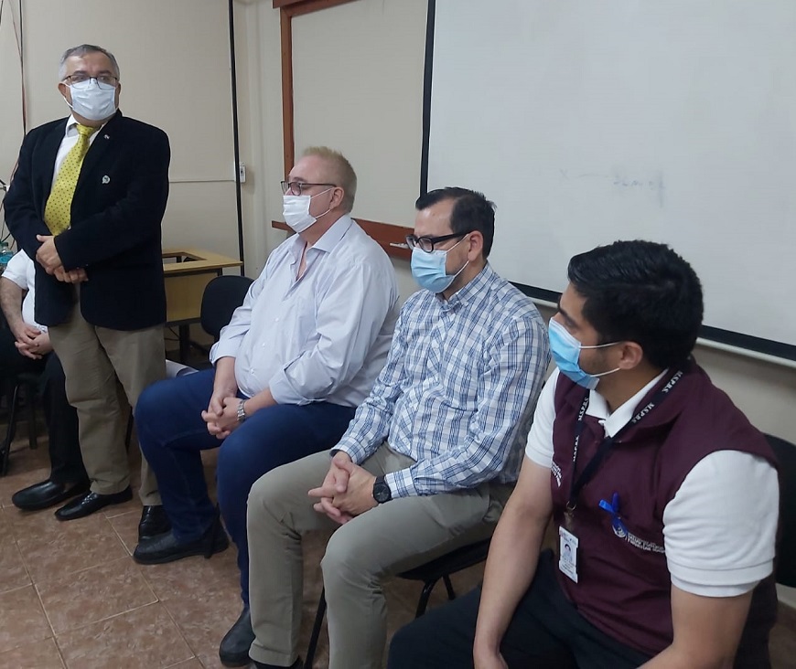 González Vaesken instala a político colorado en la dirección de la Décima Región Sanitaria