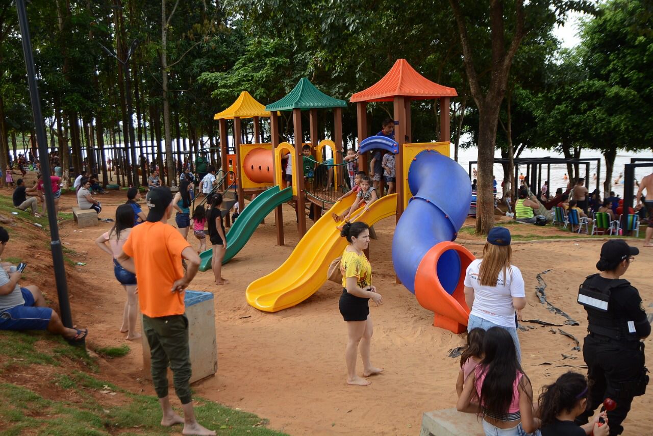Controlan posible explotación de niños en la Costanera del km 8