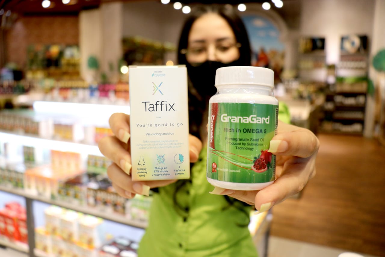 Spray nasal Taffix disponible en farmacias de CDE y en Tokotokuya del Shopping Paris