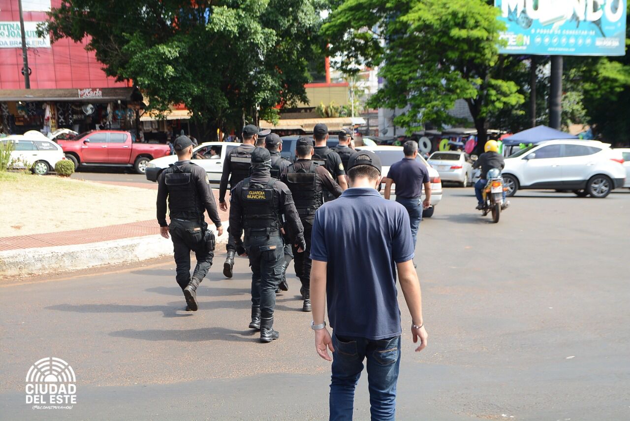 Continúa operativo “antipirañas” en el centro de CDE