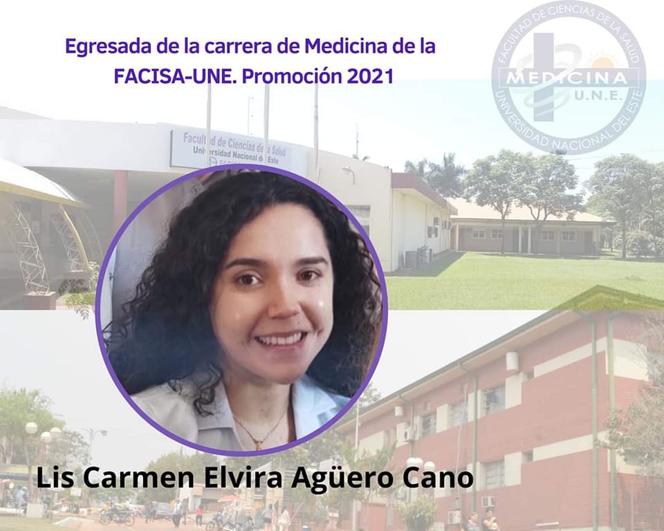 FACISA-UNE presenta a nueva egresada en Medicina