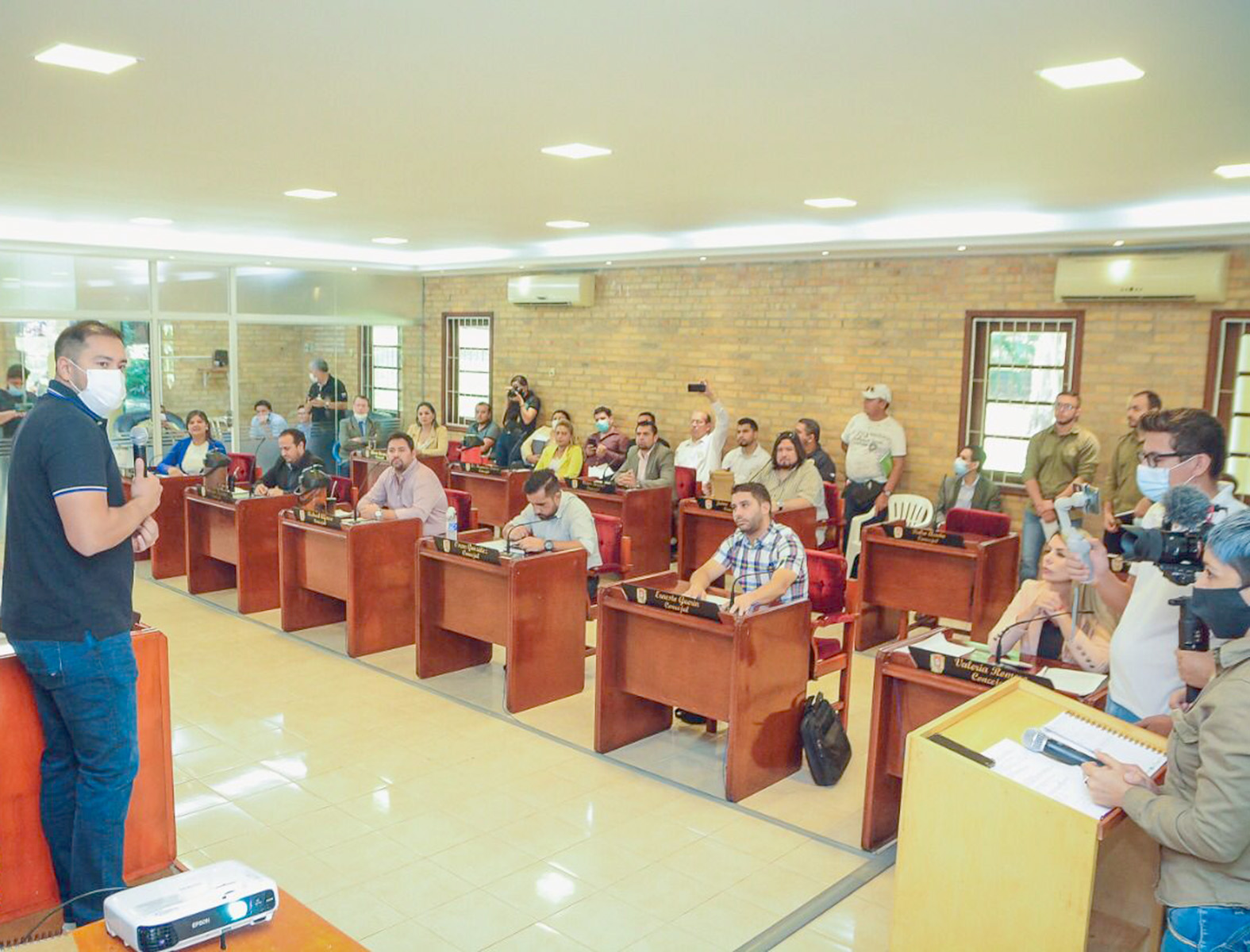 Concejales aprueban adjudicaciones para la construcción de planta asfáltica