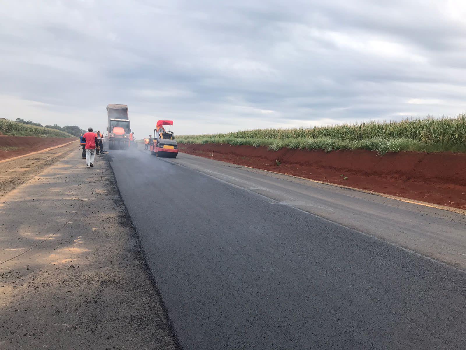 Ñacunday: obras de acceso a puerto Torocuá con 97% de avance