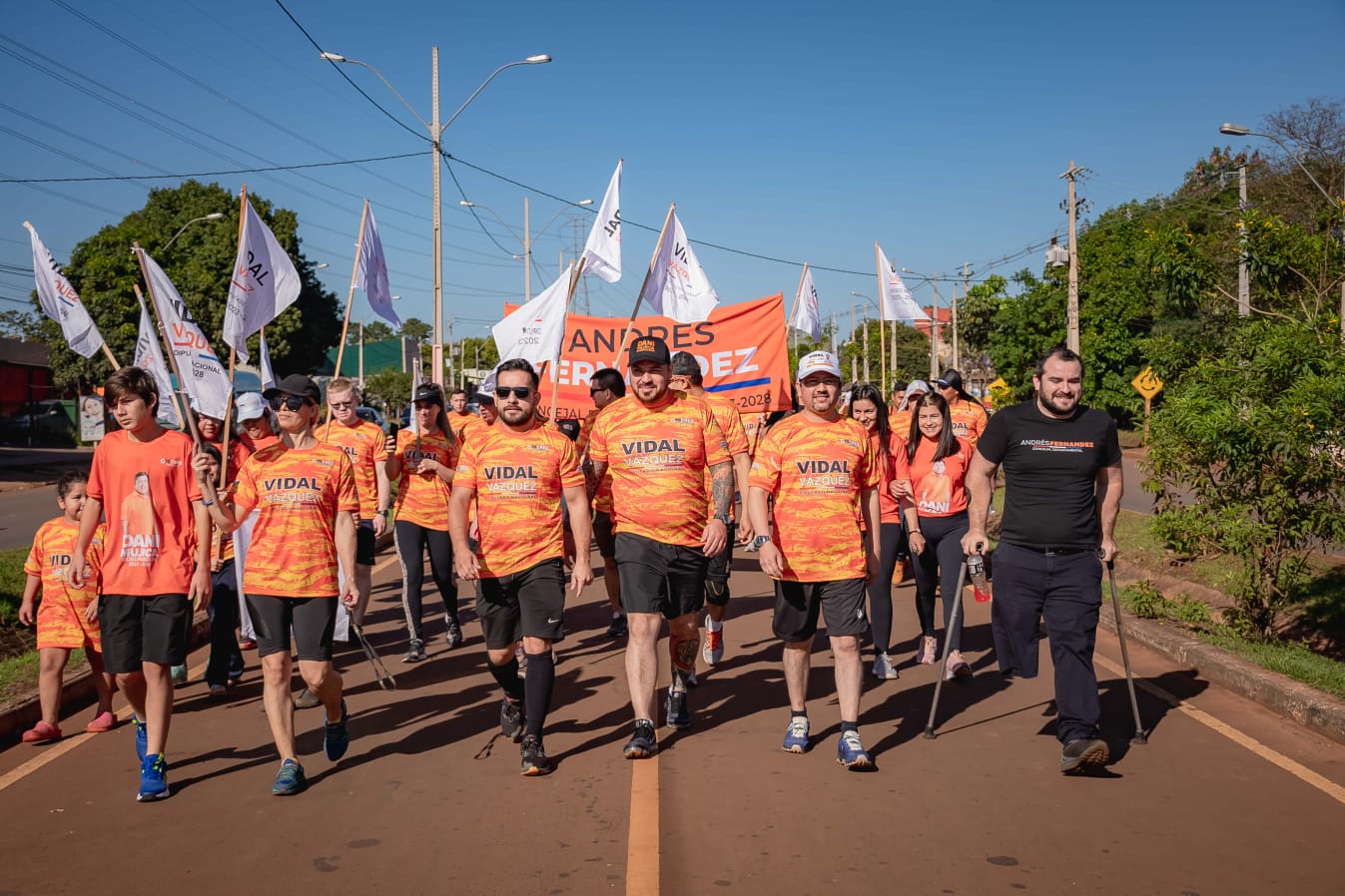 Equipo político de Dani Mujica organizó exitosa corrida de la Primavera y Juventud