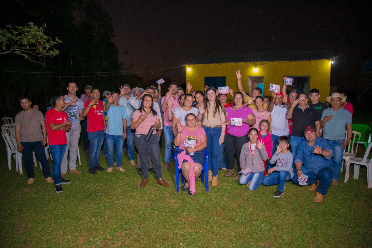 Ing. Bettina Aguilera recibe amplio respaldo en Itakyry