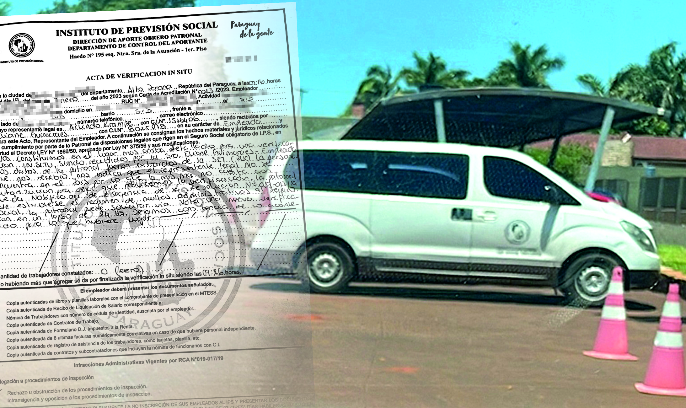 Funcionarios del IPS visitan a los empresarios y amenazan con multas
