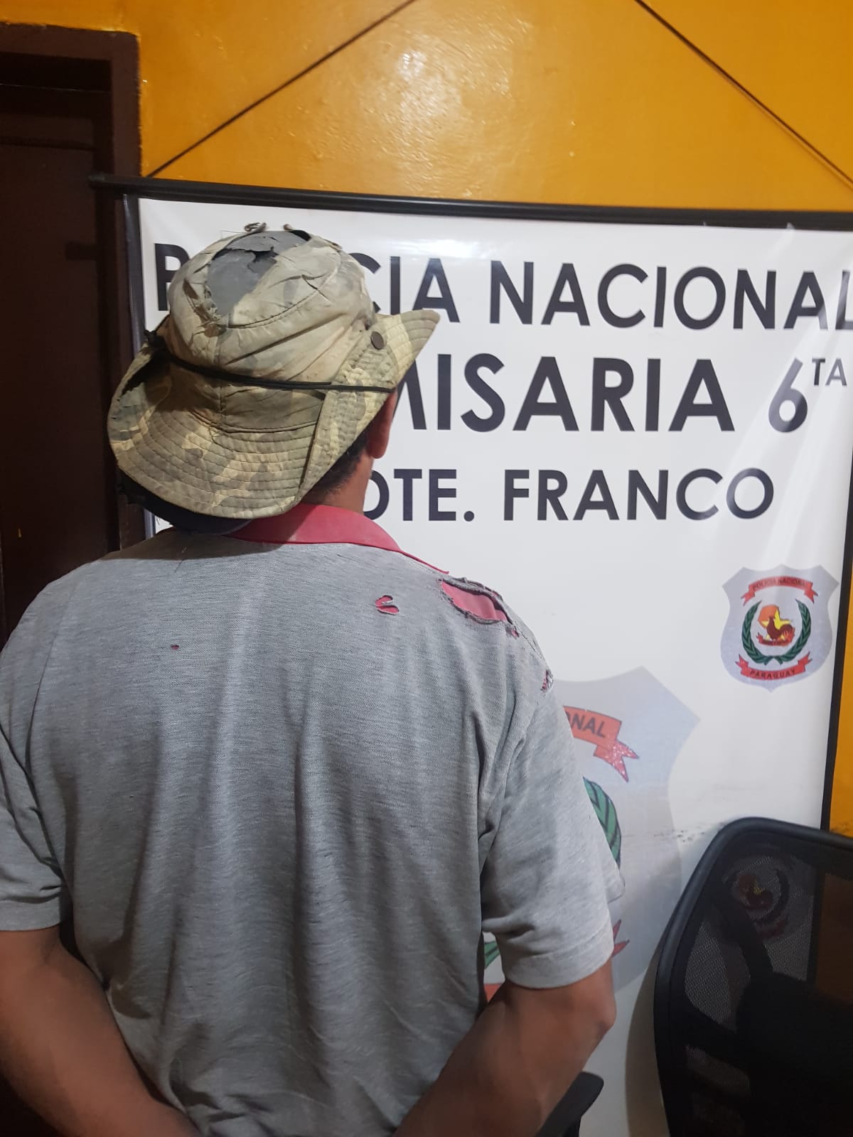 Ñato oñemo lomo de su retoño y ahora está preso
