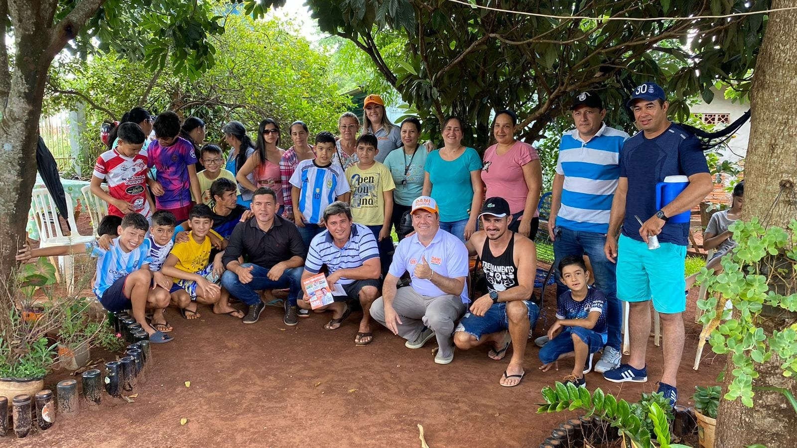 Dani Mujica sigue fortaleciendo su campaña con recorridos y visitas