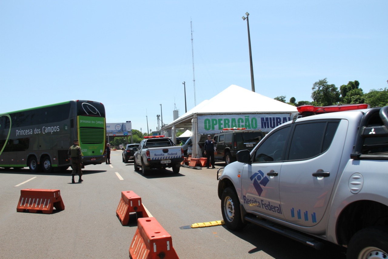 Incautaciones de la Receita Federal en la frontera superar los USD 75 millones