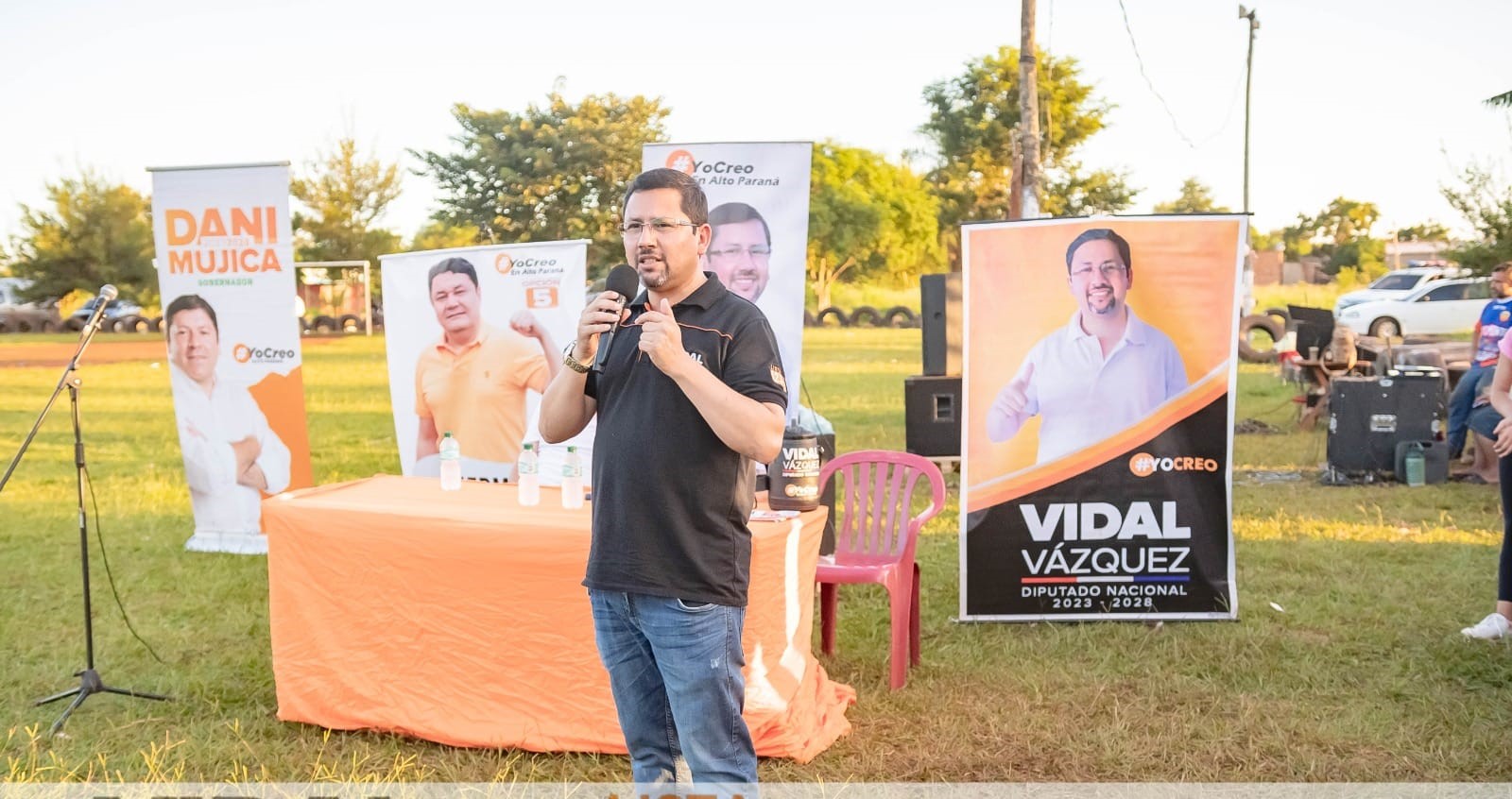 Vidal Vázquez recorre Alto Paraná llevando sus propuestas a la gente