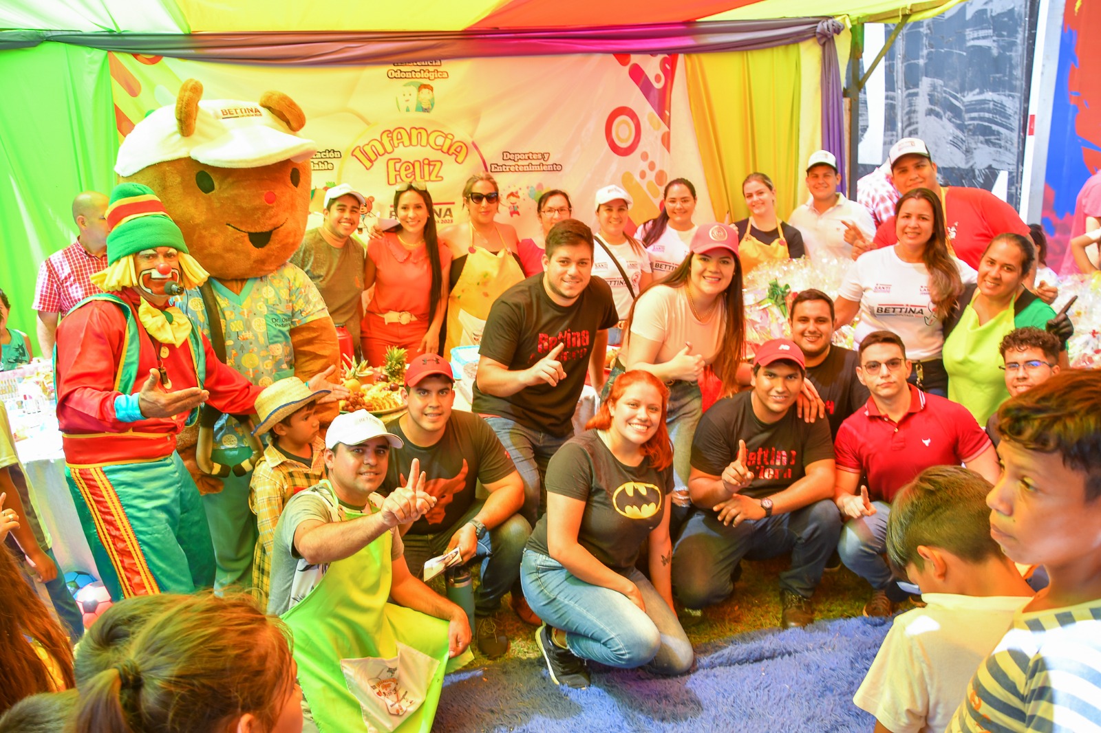 Bettina Aguilera sigue promoviendo desarrollo integral de población infantil
