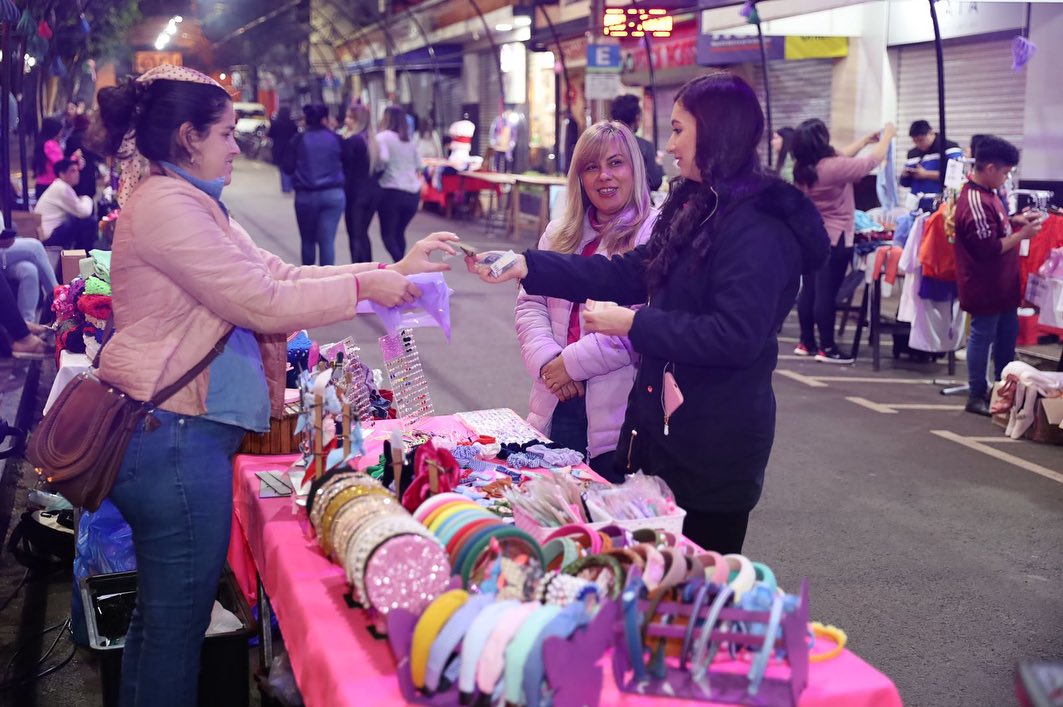 Hoy sigue la feria en la zona céntrica de Ciudad del Este