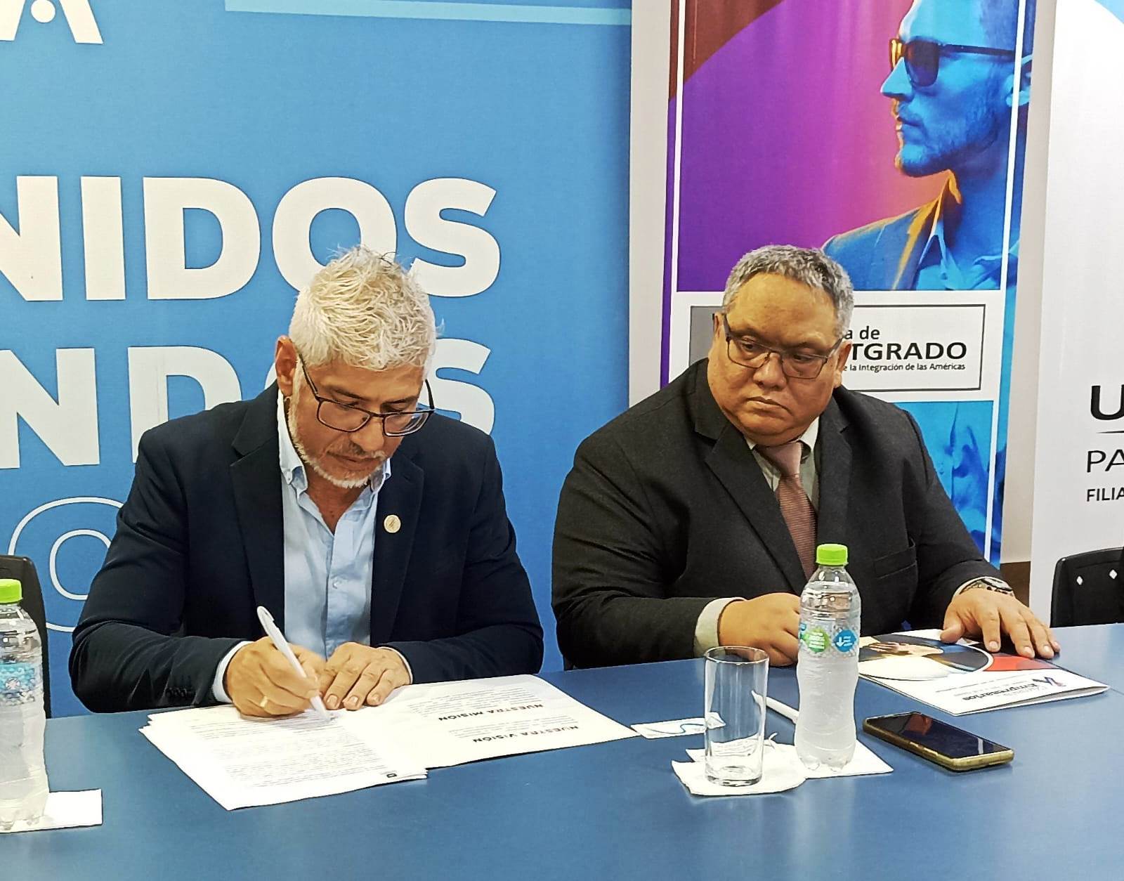 UNIDA y Cámara de Empresarios firman convenio para promover educación superior