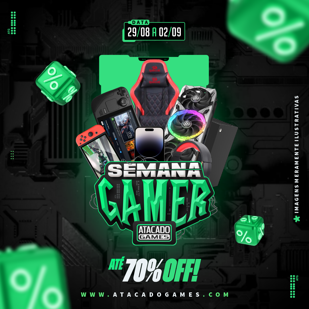Atacado Games celebra Día Internacional del Gamer con descuentos de hasta 70%