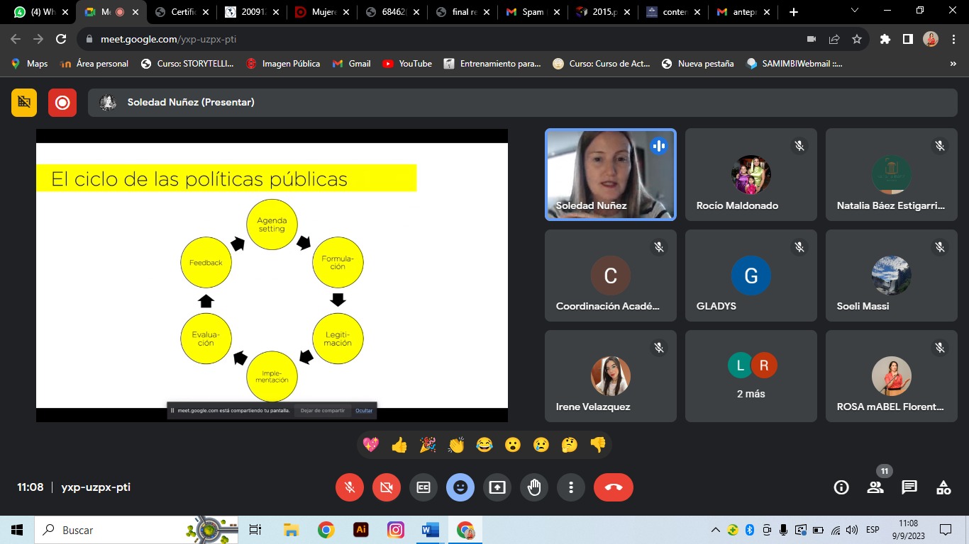 Soledad Núñez inicia desarrollo de clases sobre liderazgo femenino y trabajo en equipo