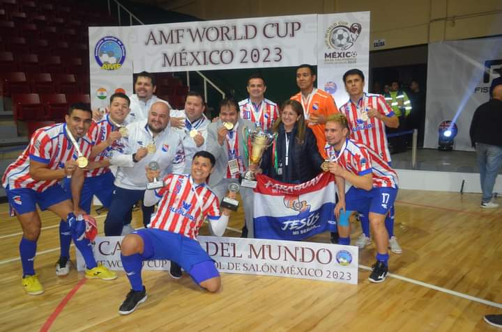 Con DT y dos jugadores franqueños, Paraguay es tetracampeón mundial