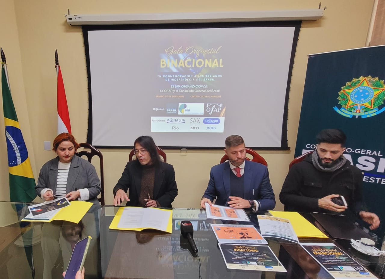 Presentan calendario de conciertos de la Orquesta Filarmónica Alto Paraná