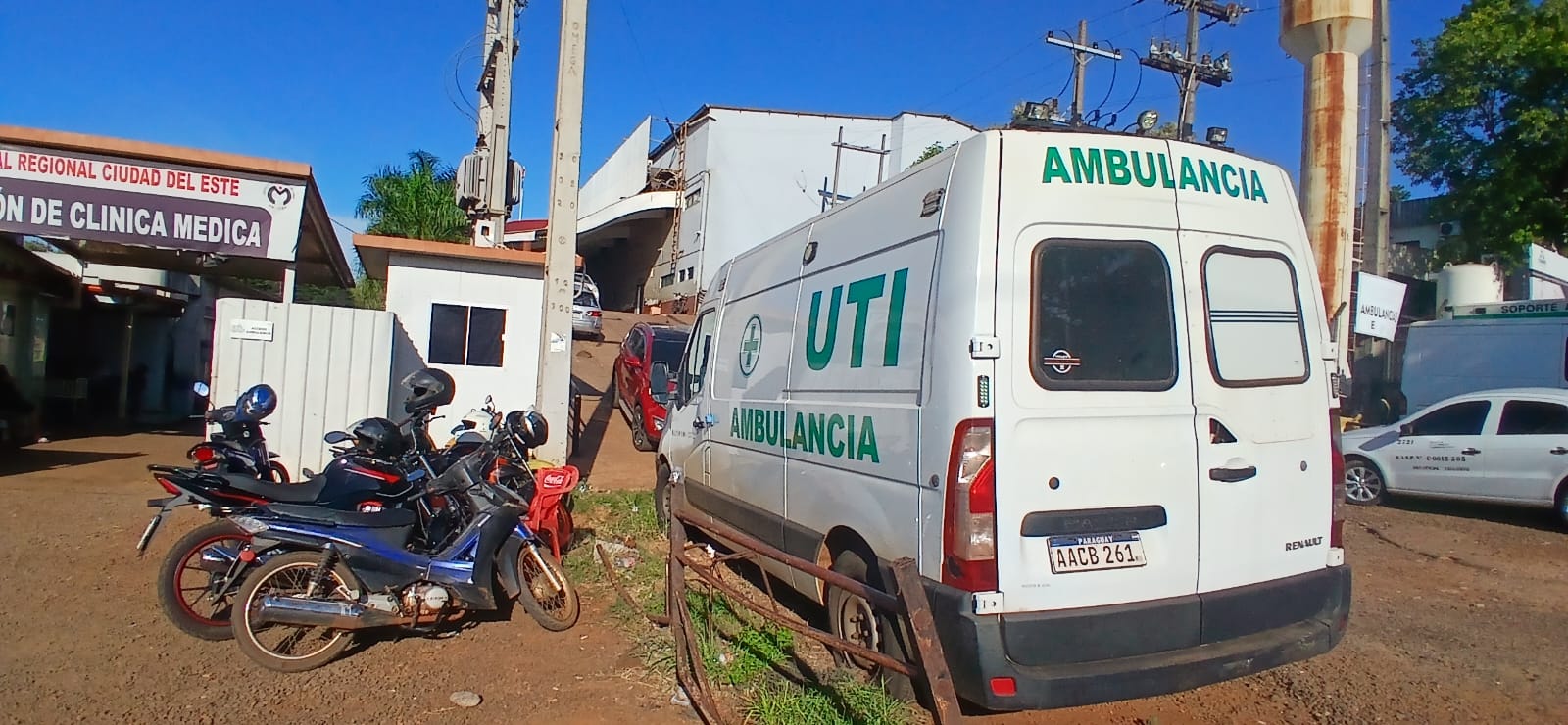 Hospital Regional sin ambulancias operativas para la atención médica