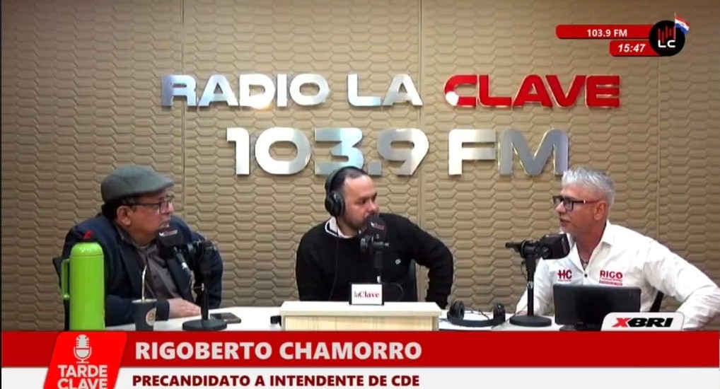 Rigoberto Chamorro promete una Ciudad  del Este limpia, ordenada e iluminada