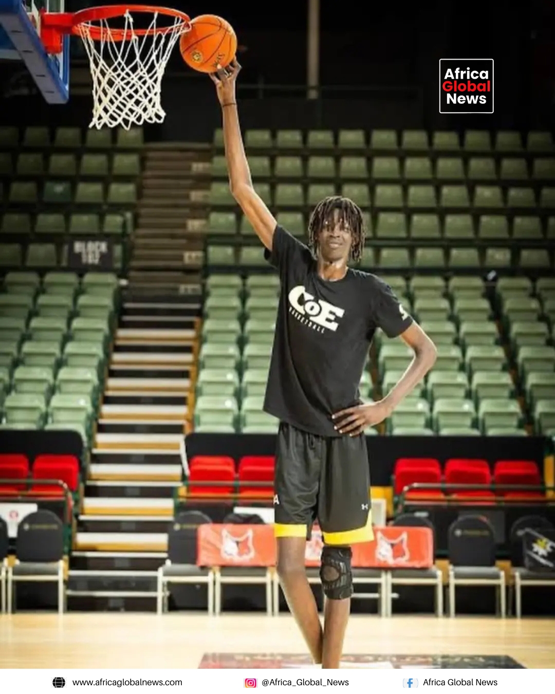 Jongkuch Mach, una “torre” australiana que desafía límites con el sueño de llegar a la NBA